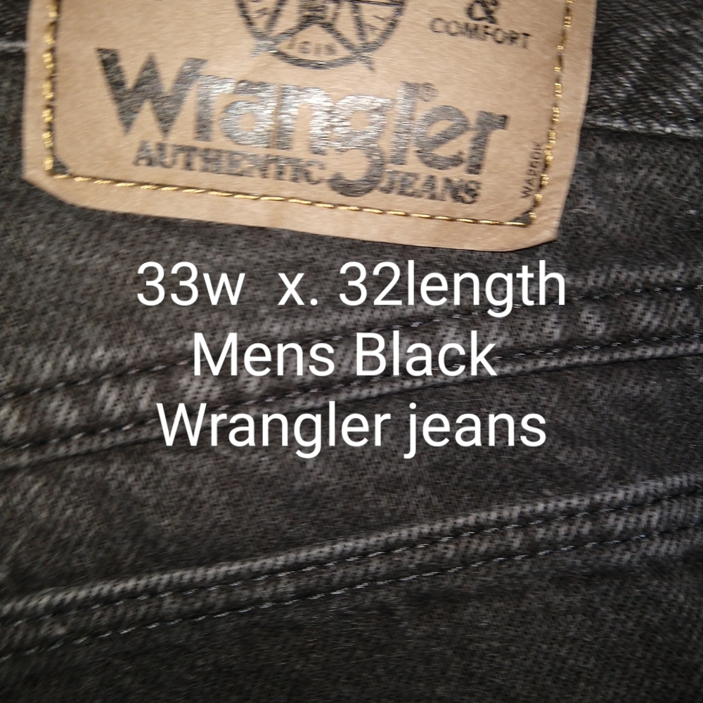 Men's Black Jeans